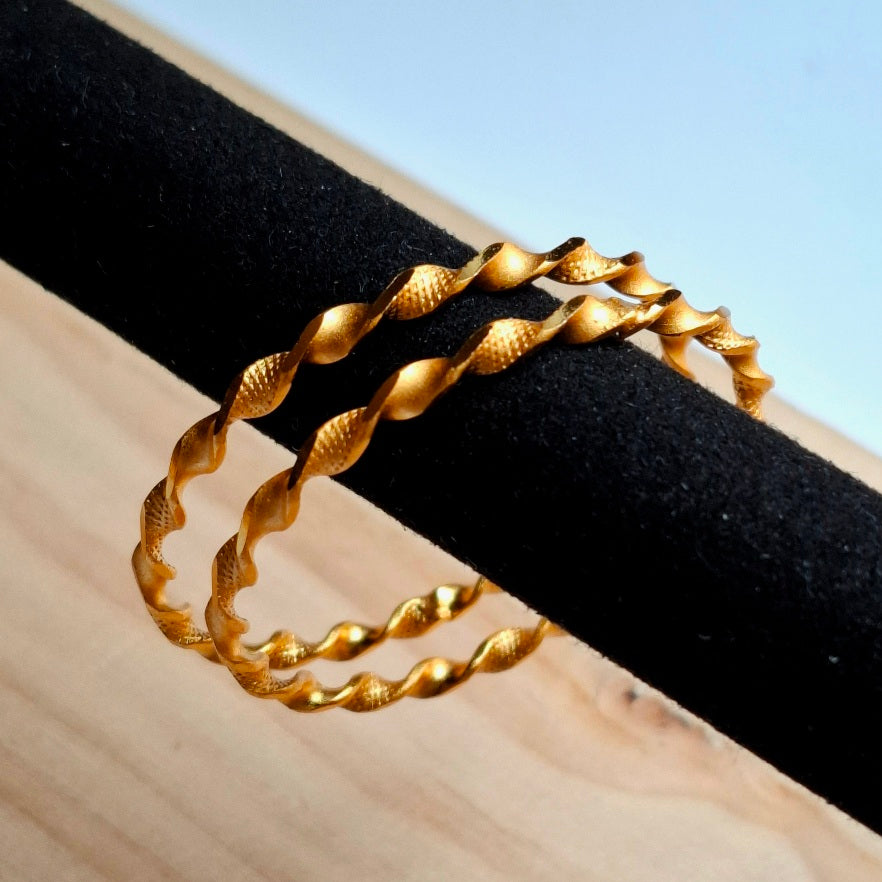 Gold plated kids Bangles