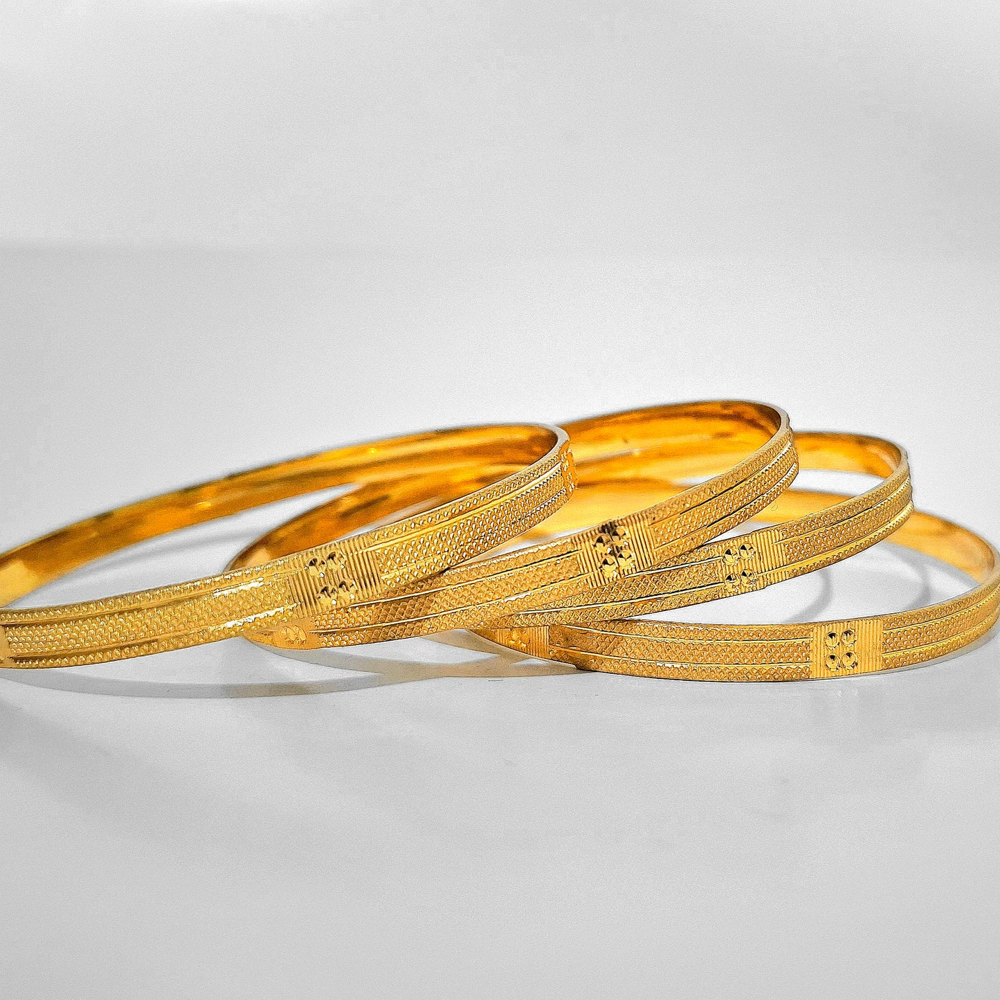 Gold plated Bangles