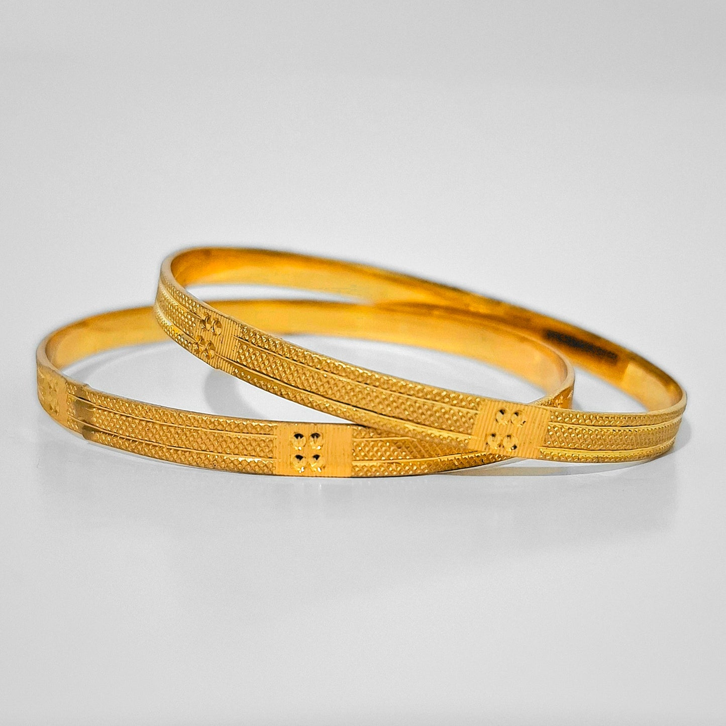 Gold plated Bangles