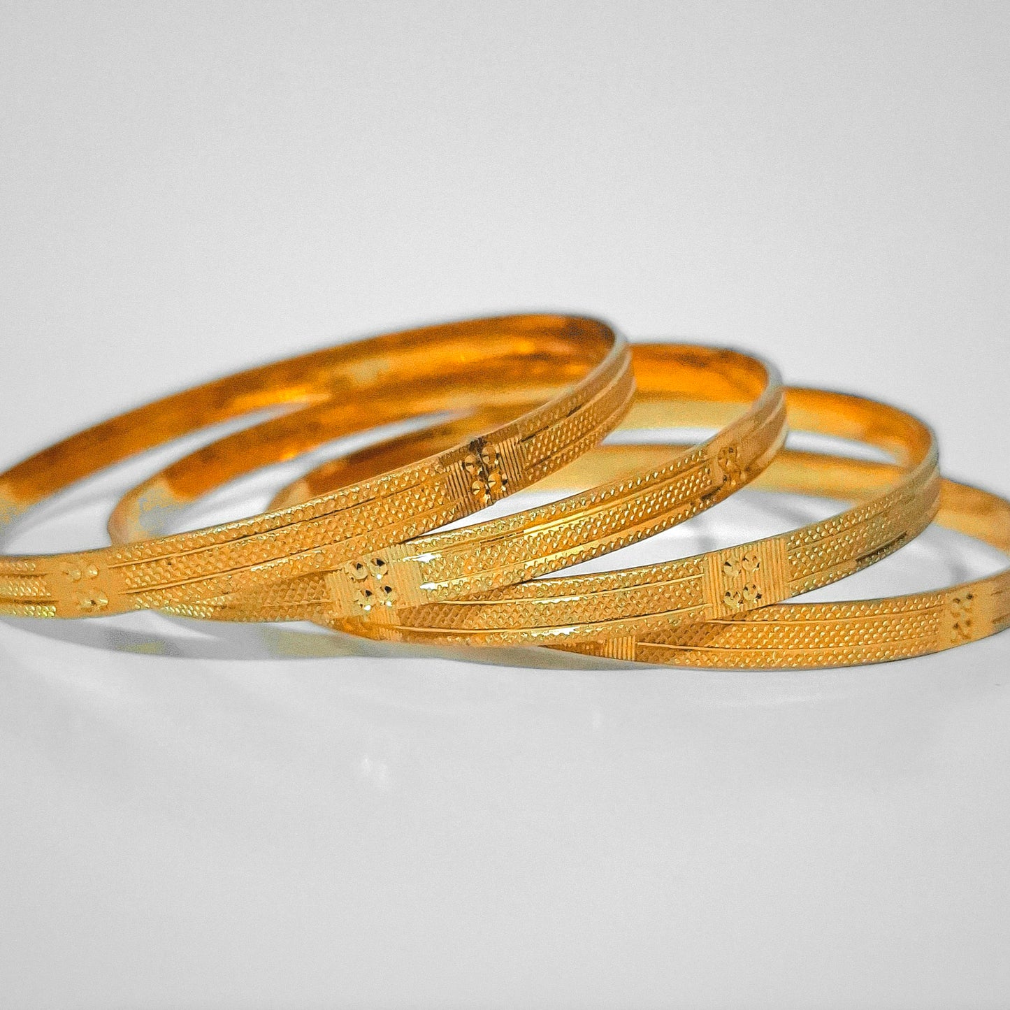 Gold plated Bangles