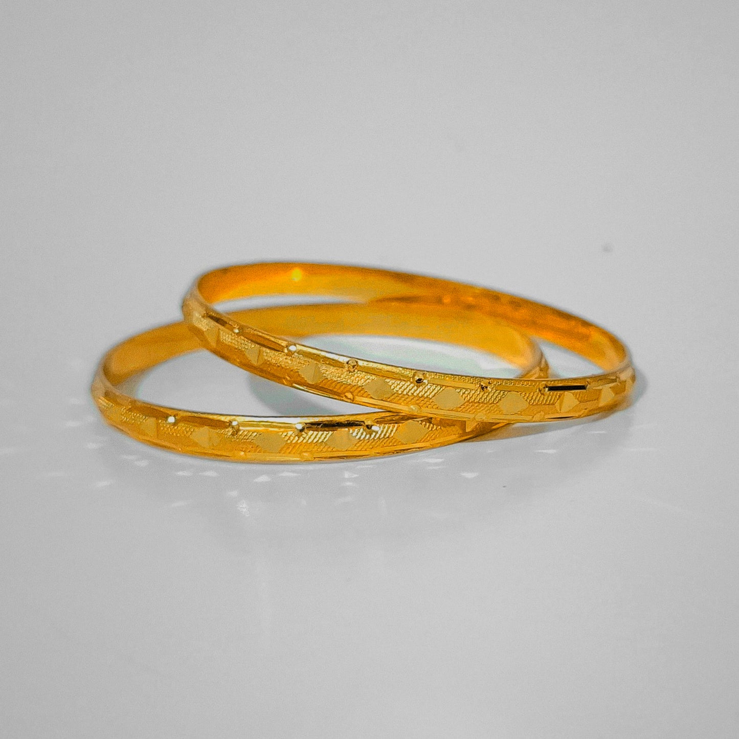 Gold plated Bangles