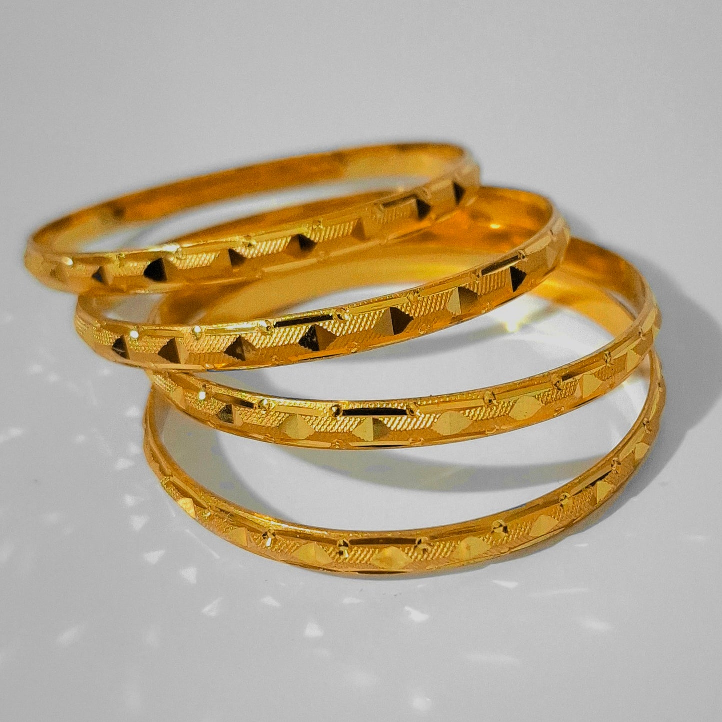 Gold plated Bangles