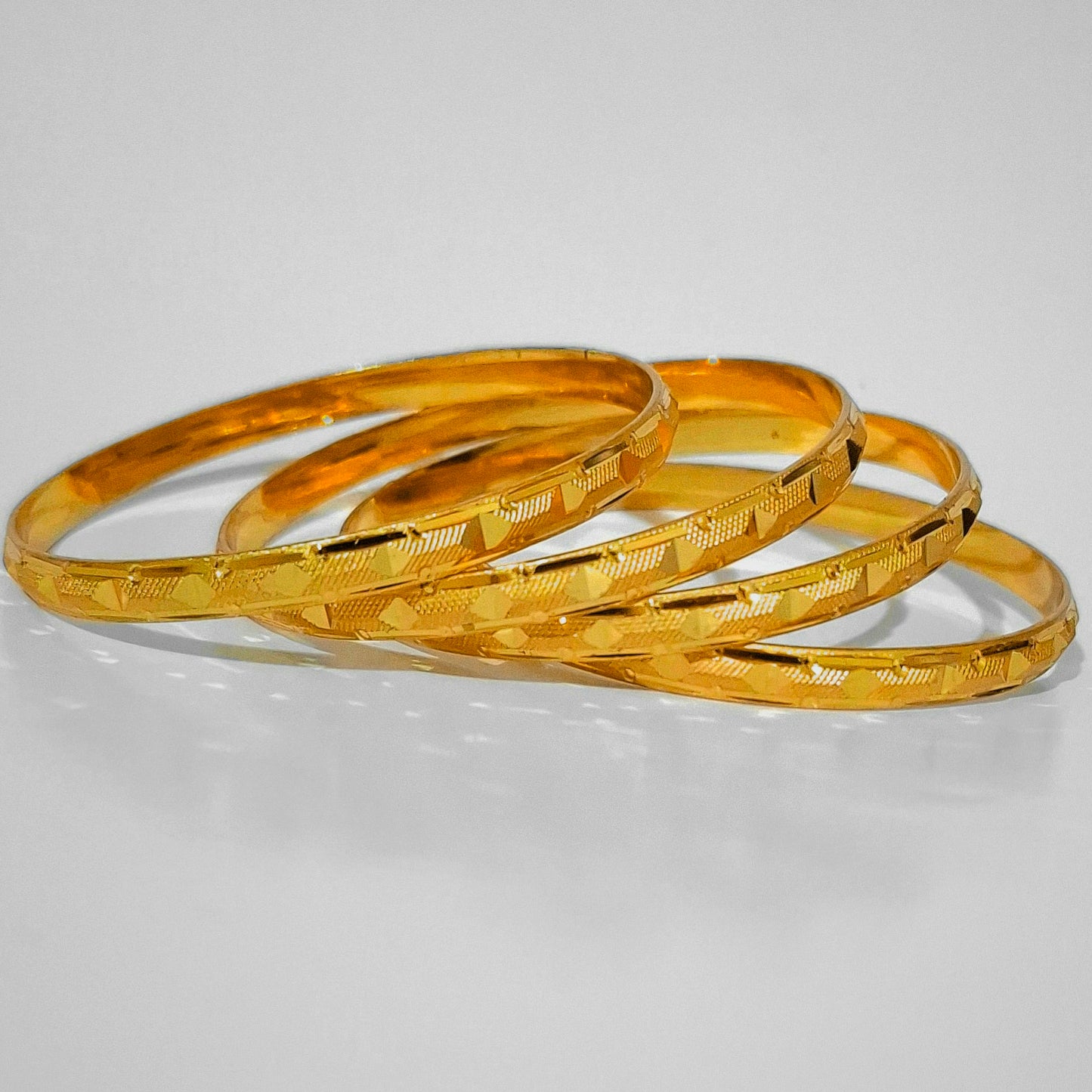 Gold plated Bangles