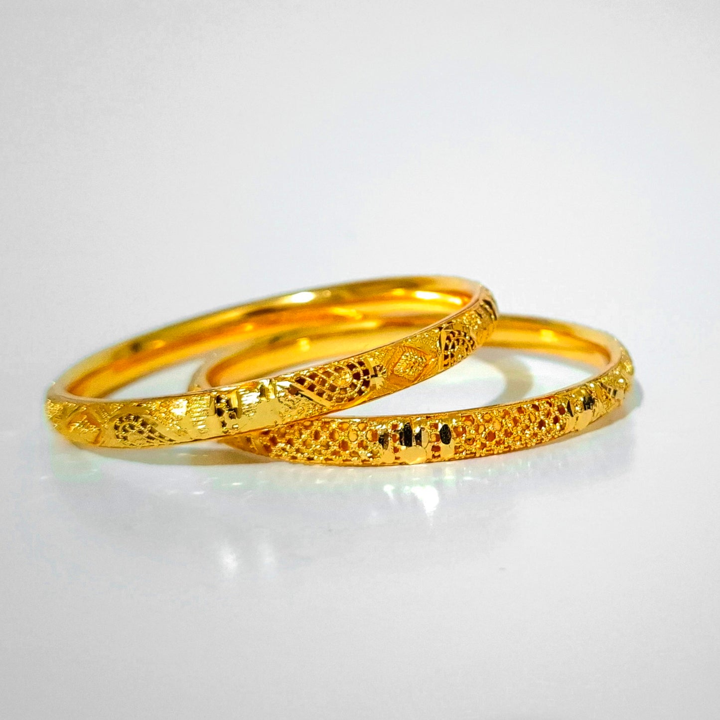 Gold plated Bangles