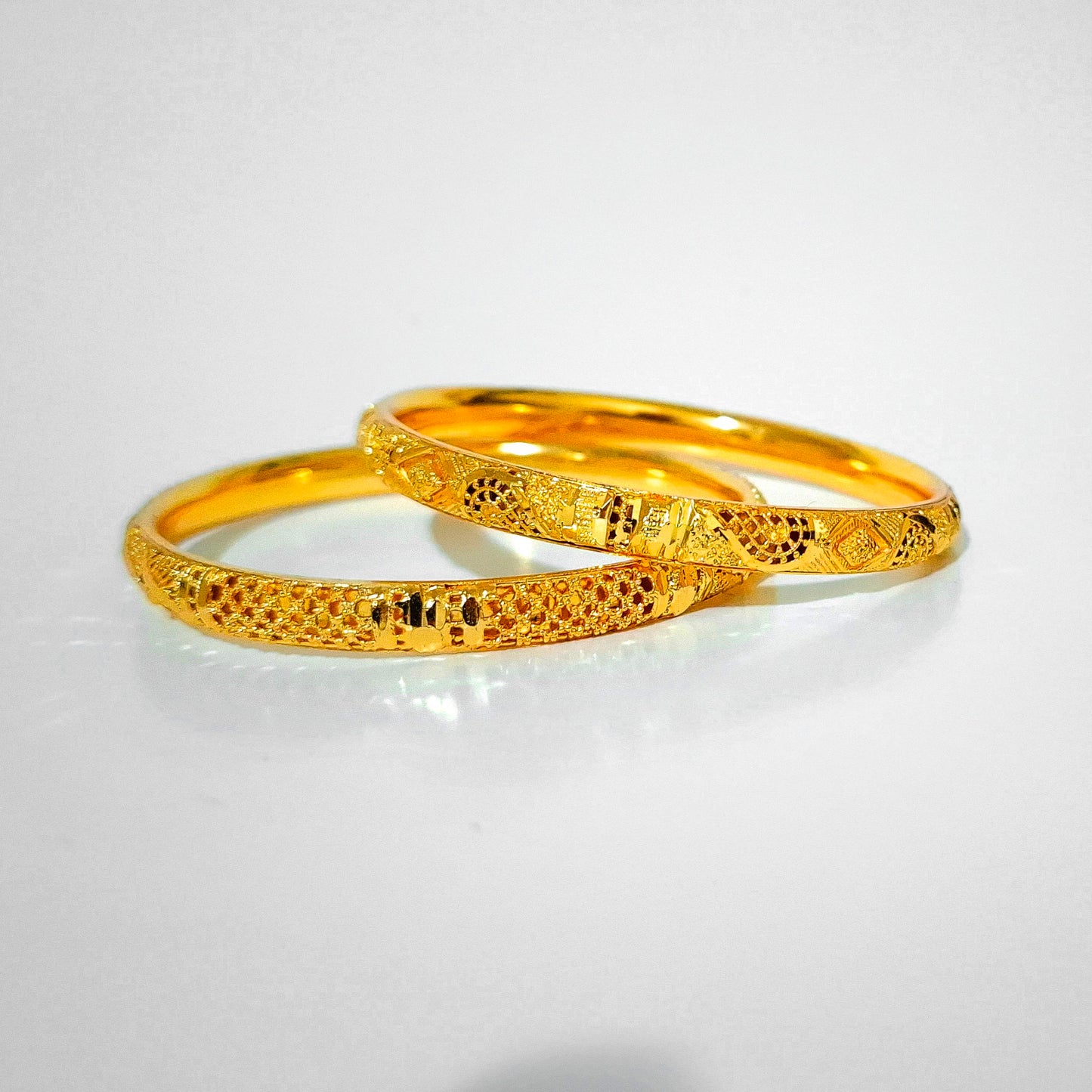 Gold plated Bangles