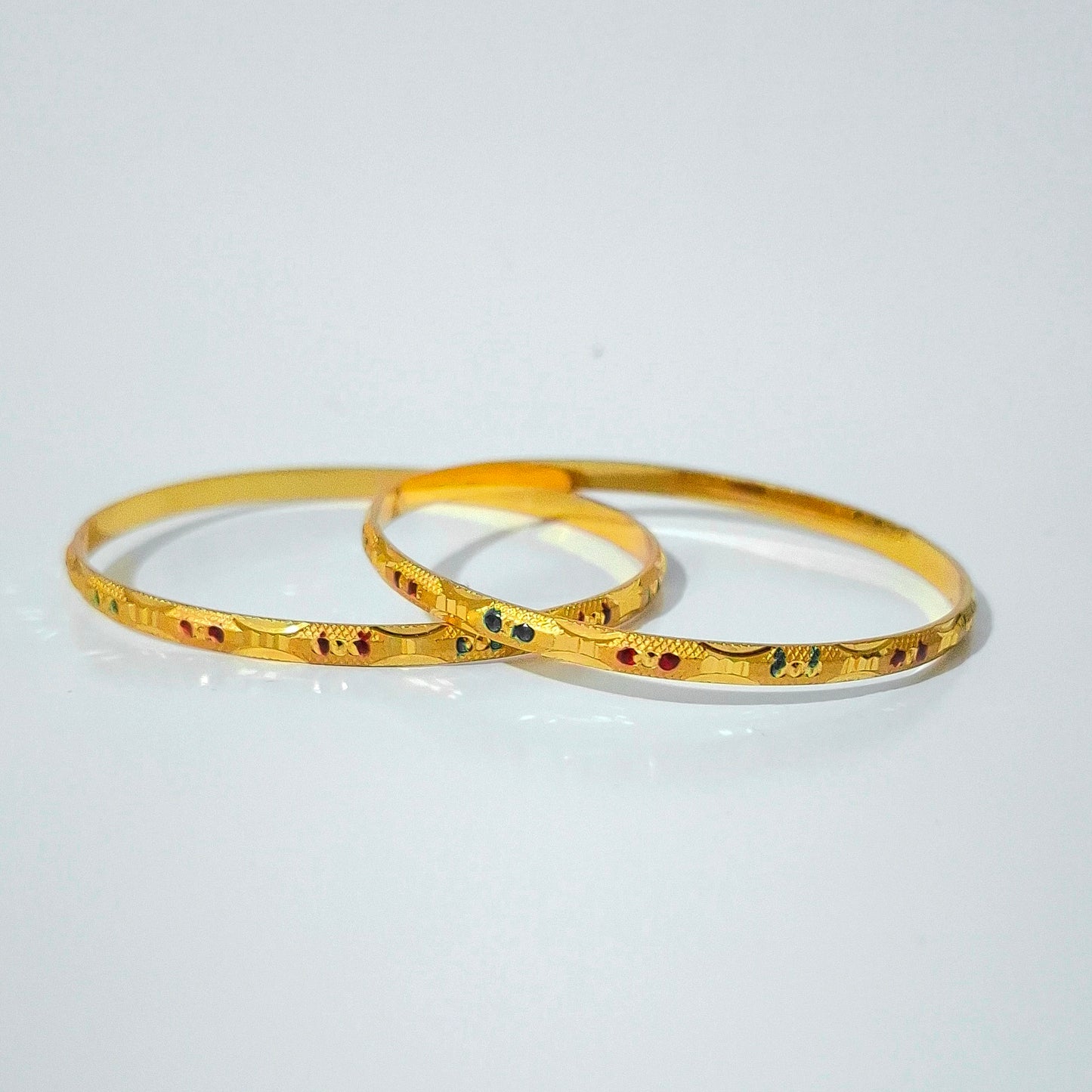 Gold plated Bangles