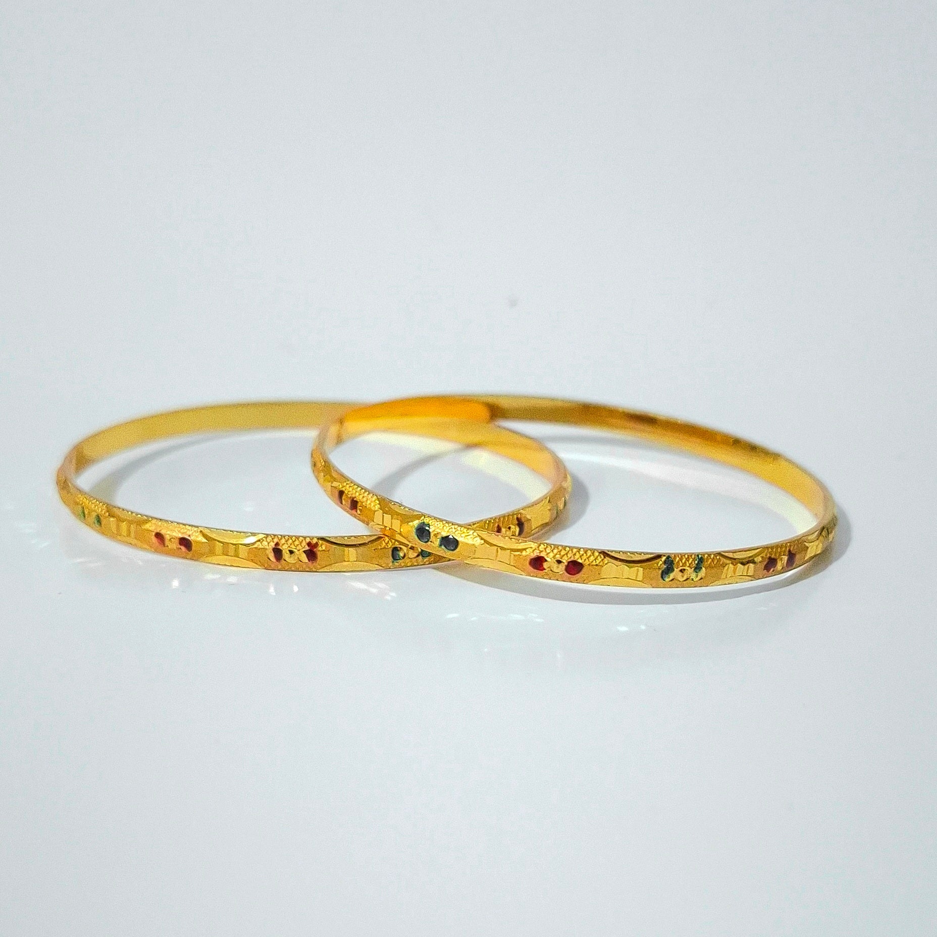 Gold plated Bangles