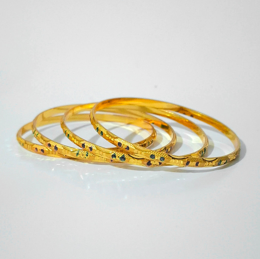 Gold plated Bangles
