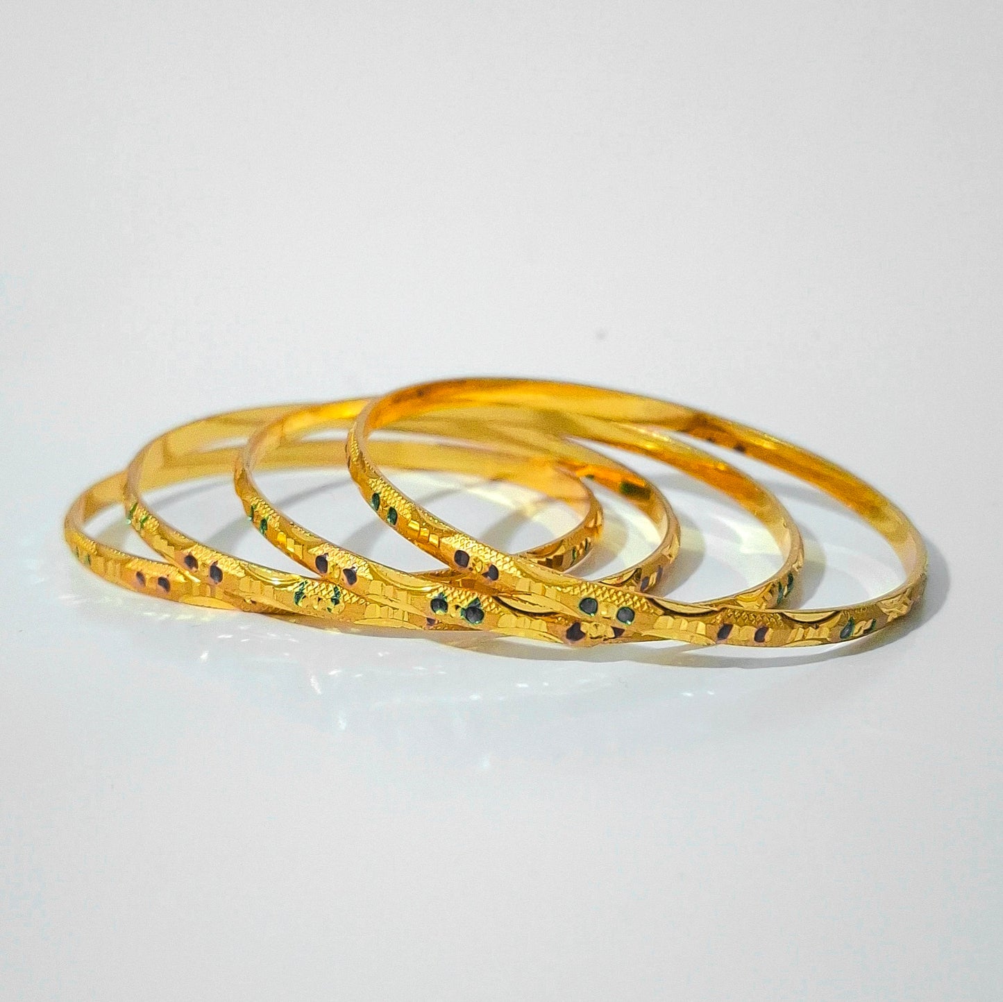 Gold plated Bangles