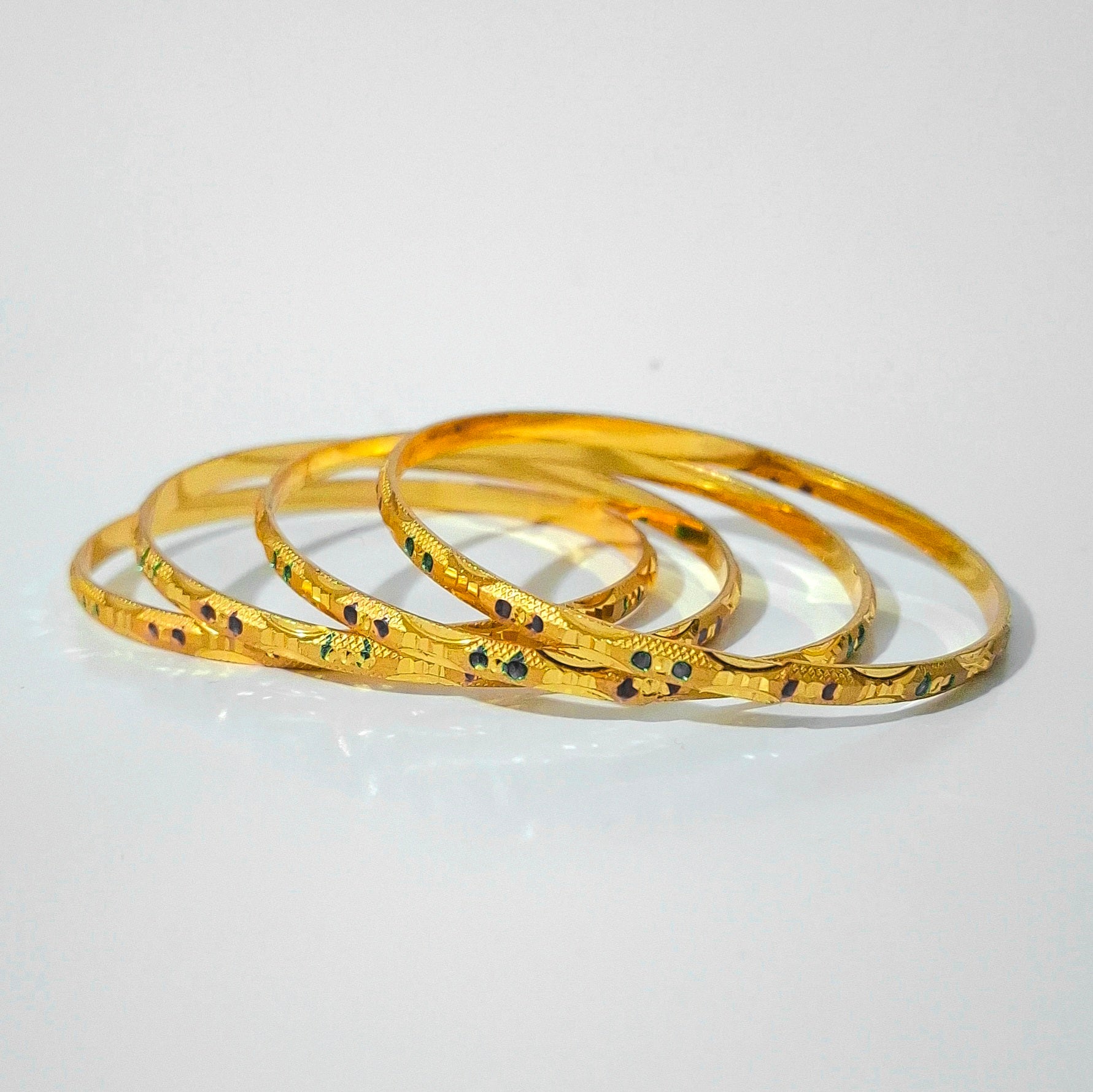 Gold plated Bangles