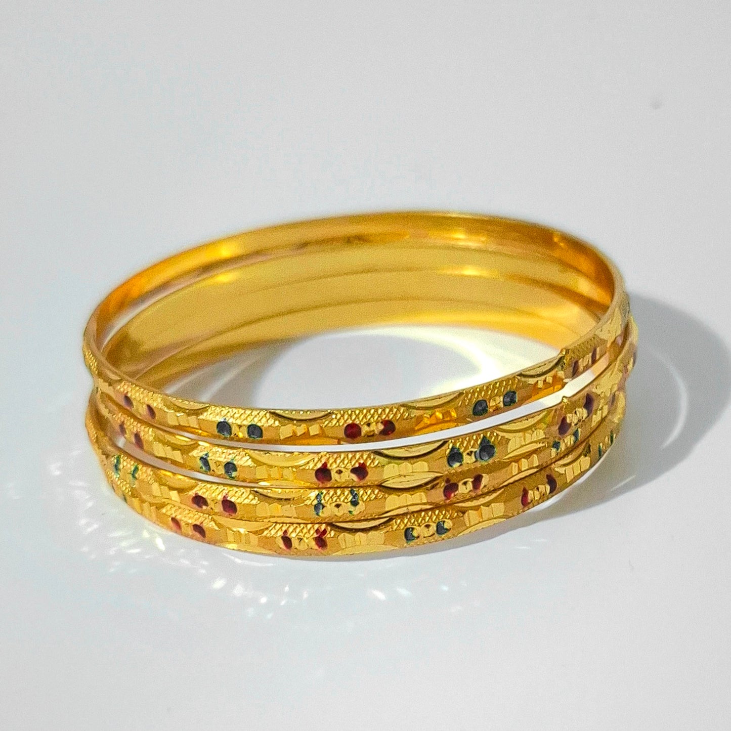 Gold plated Bangles