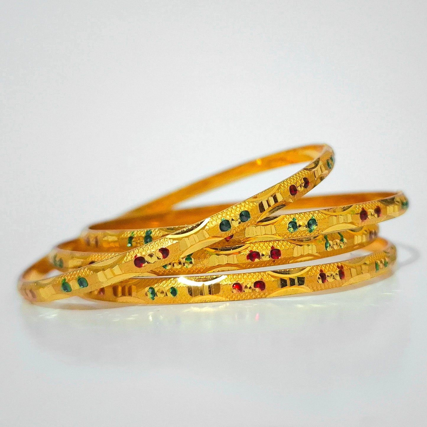 Gold plated Bangles