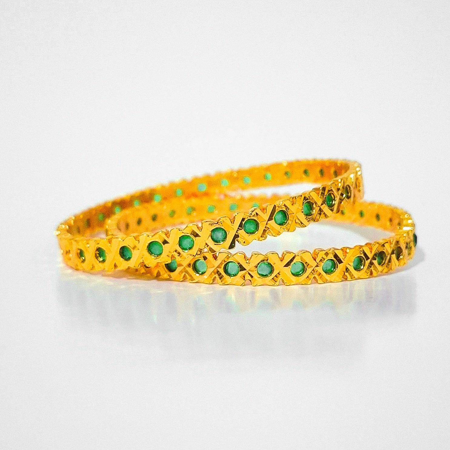 Gold plated Bangles