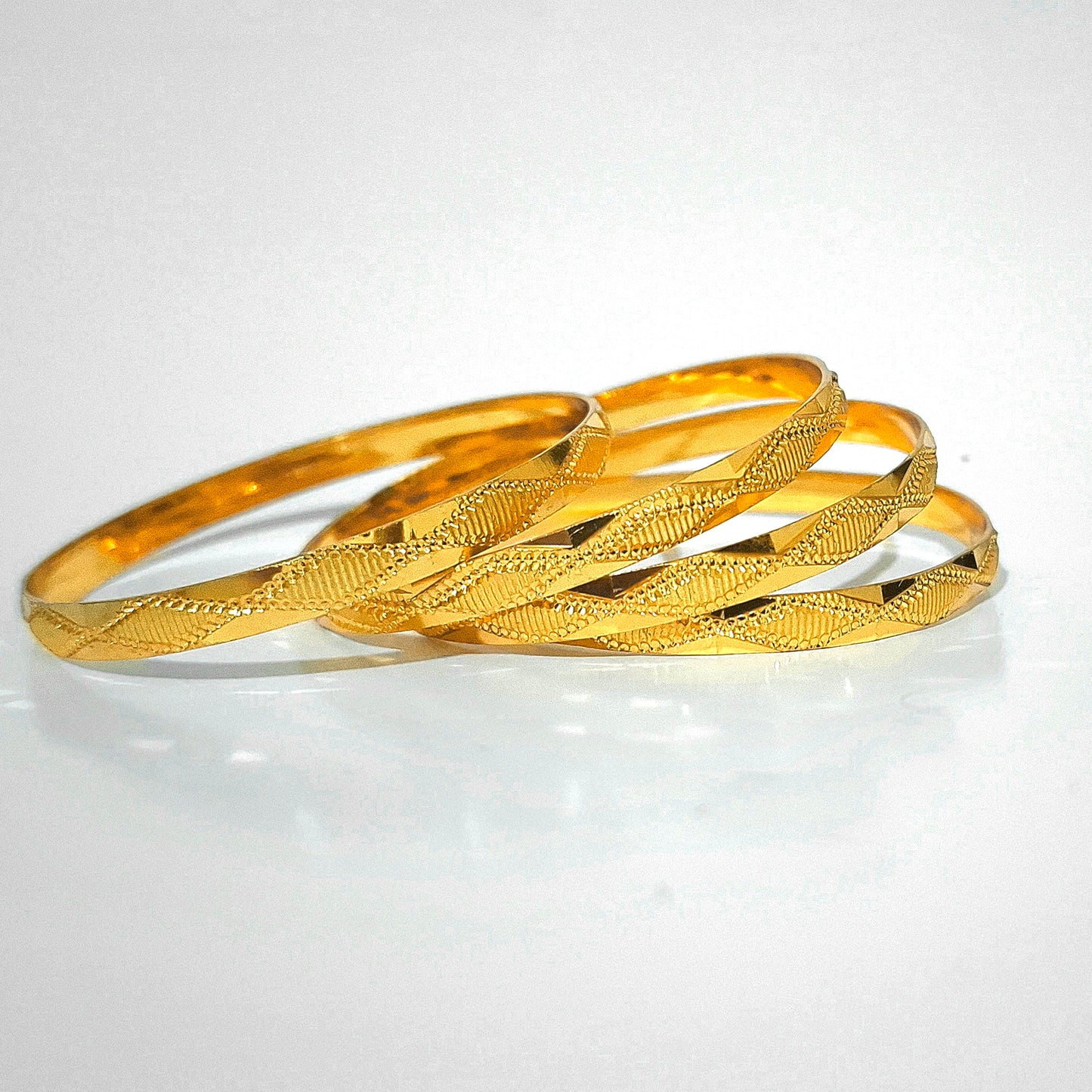 Gold plated Bangles