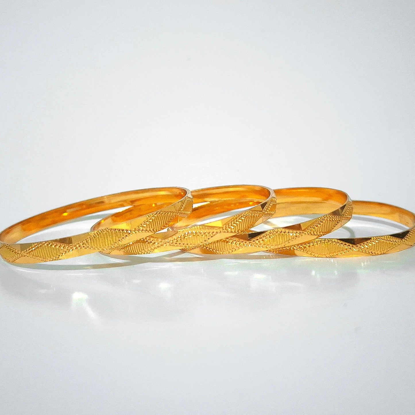 Gold plated Bangles