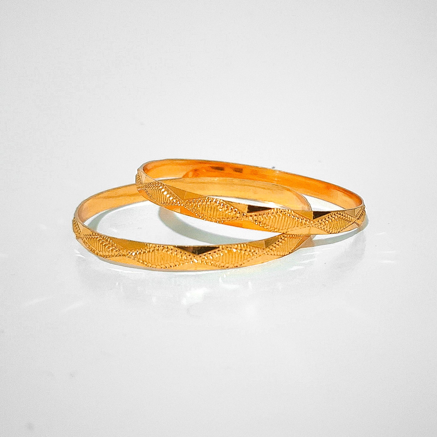 Gold plated Bangles