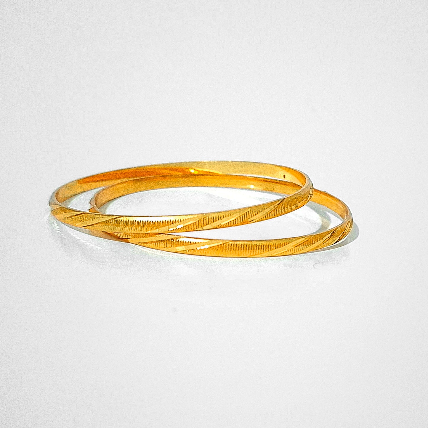 Gold plated Bangles