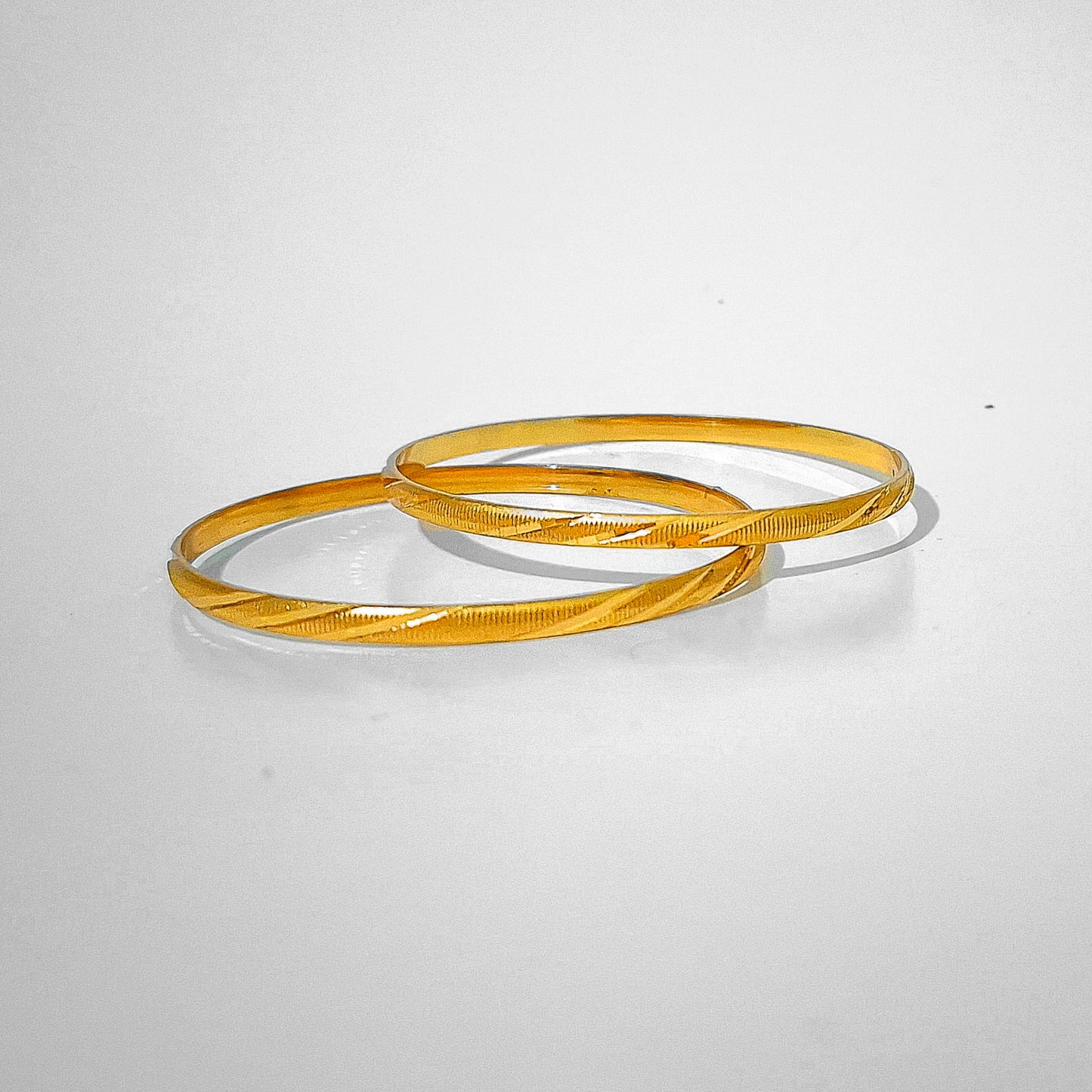 Gold plated Bangles