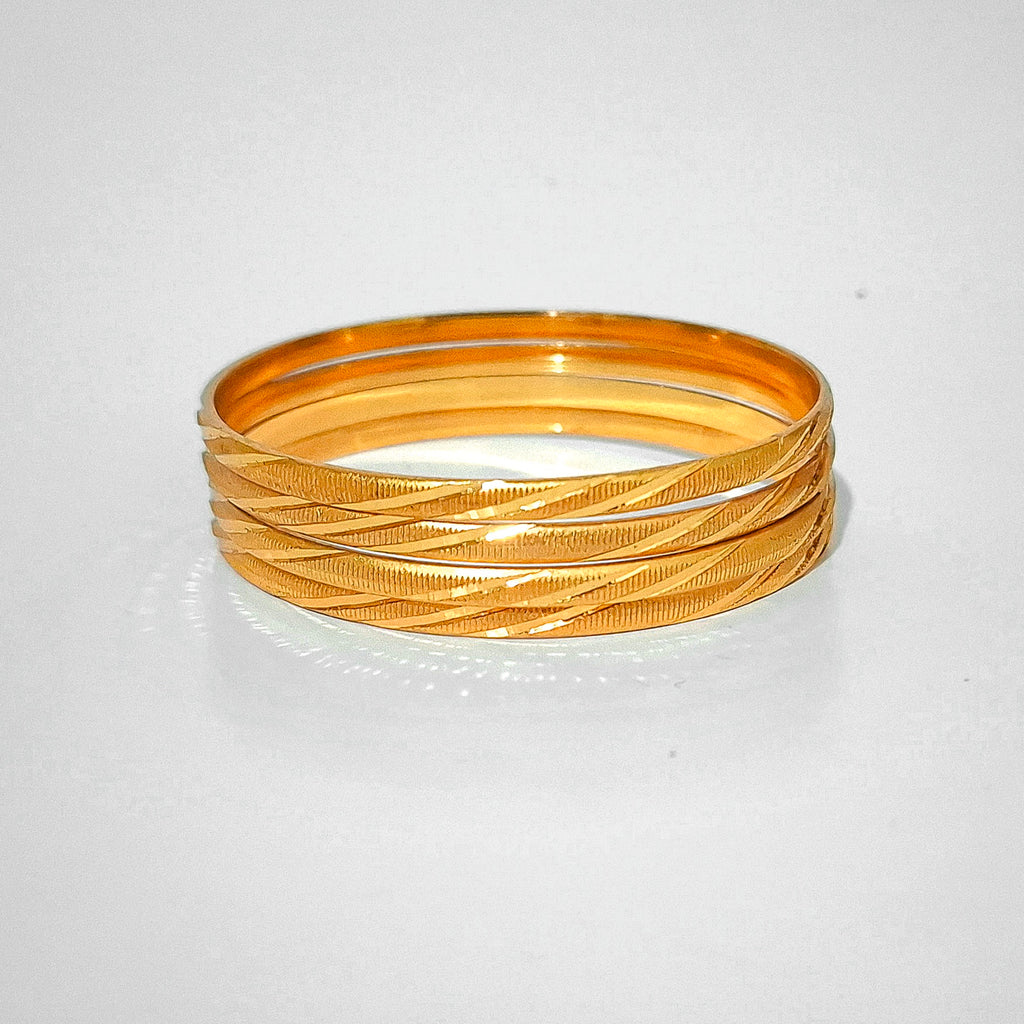 Gold plated Bangles