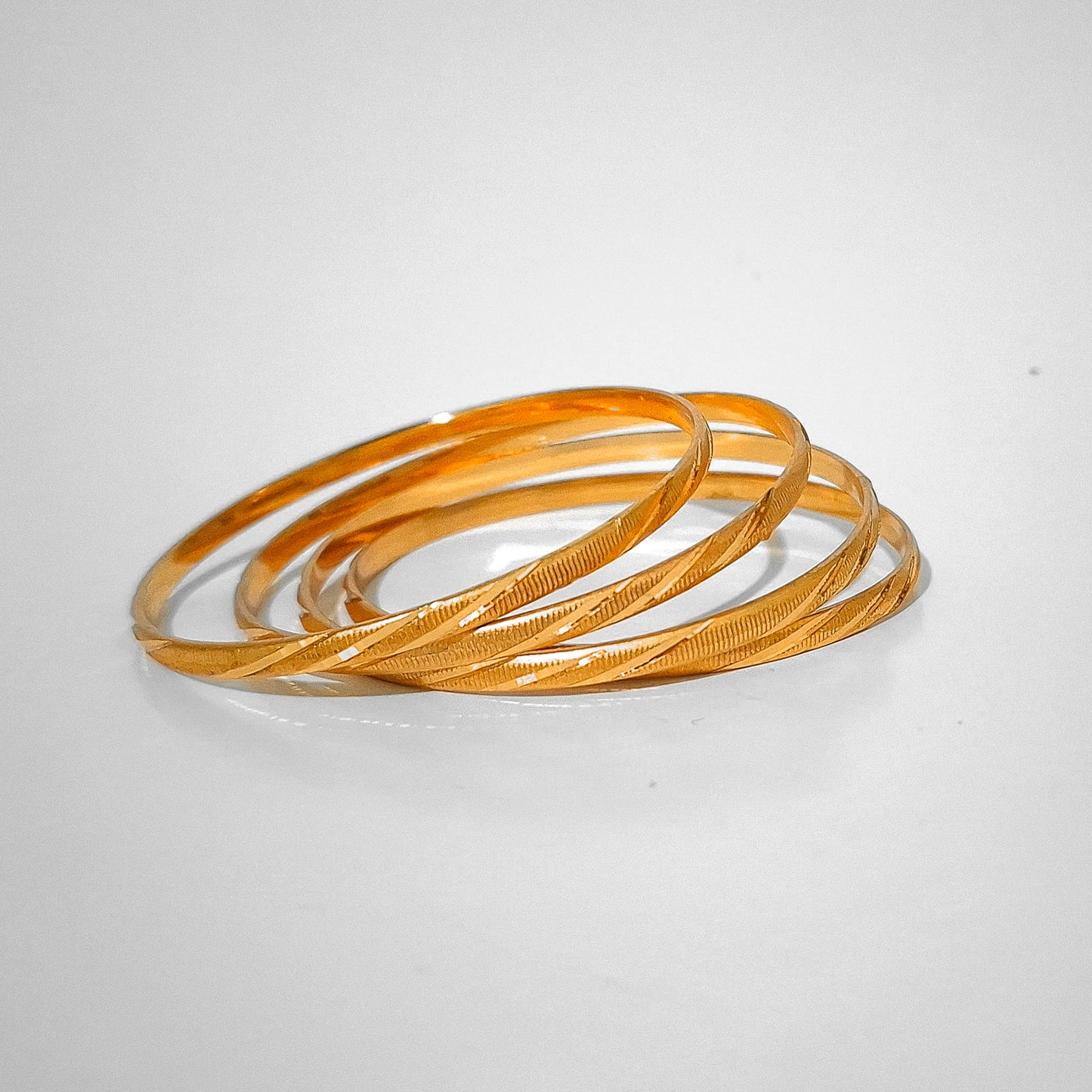 Gold plated Bangles