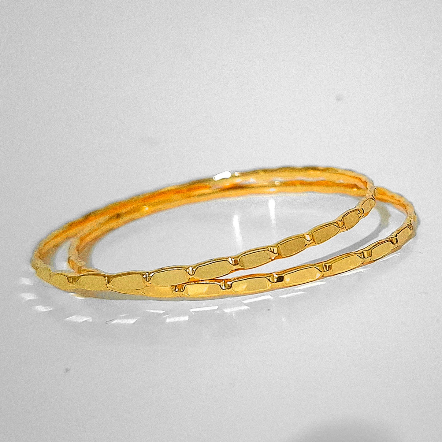 Gold plated Bangles