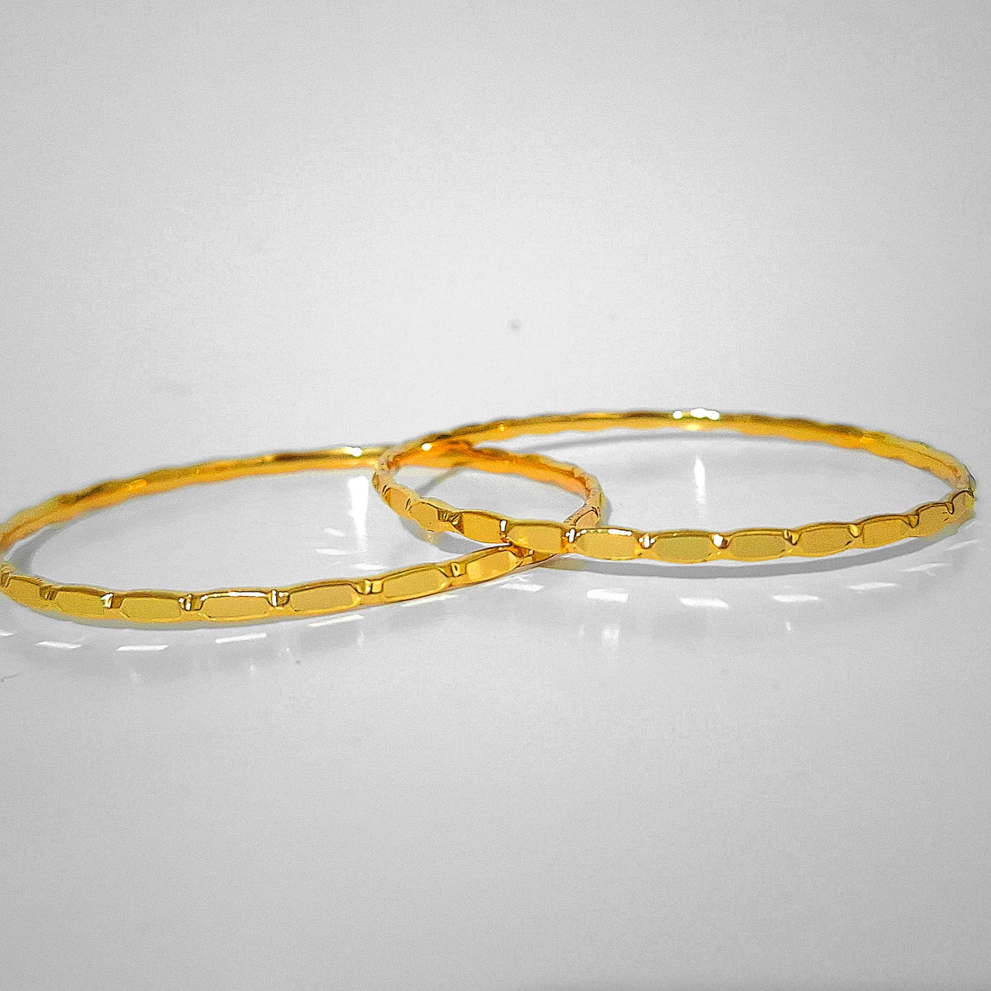 Gold plated Bangles