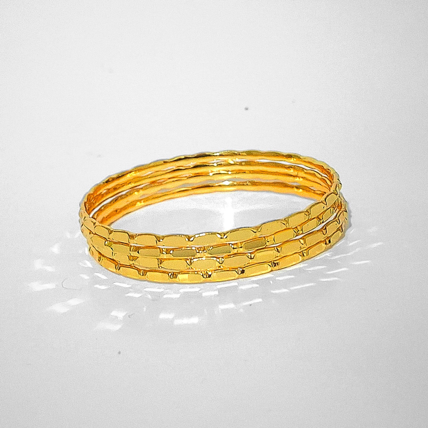 Gold plated Bangles