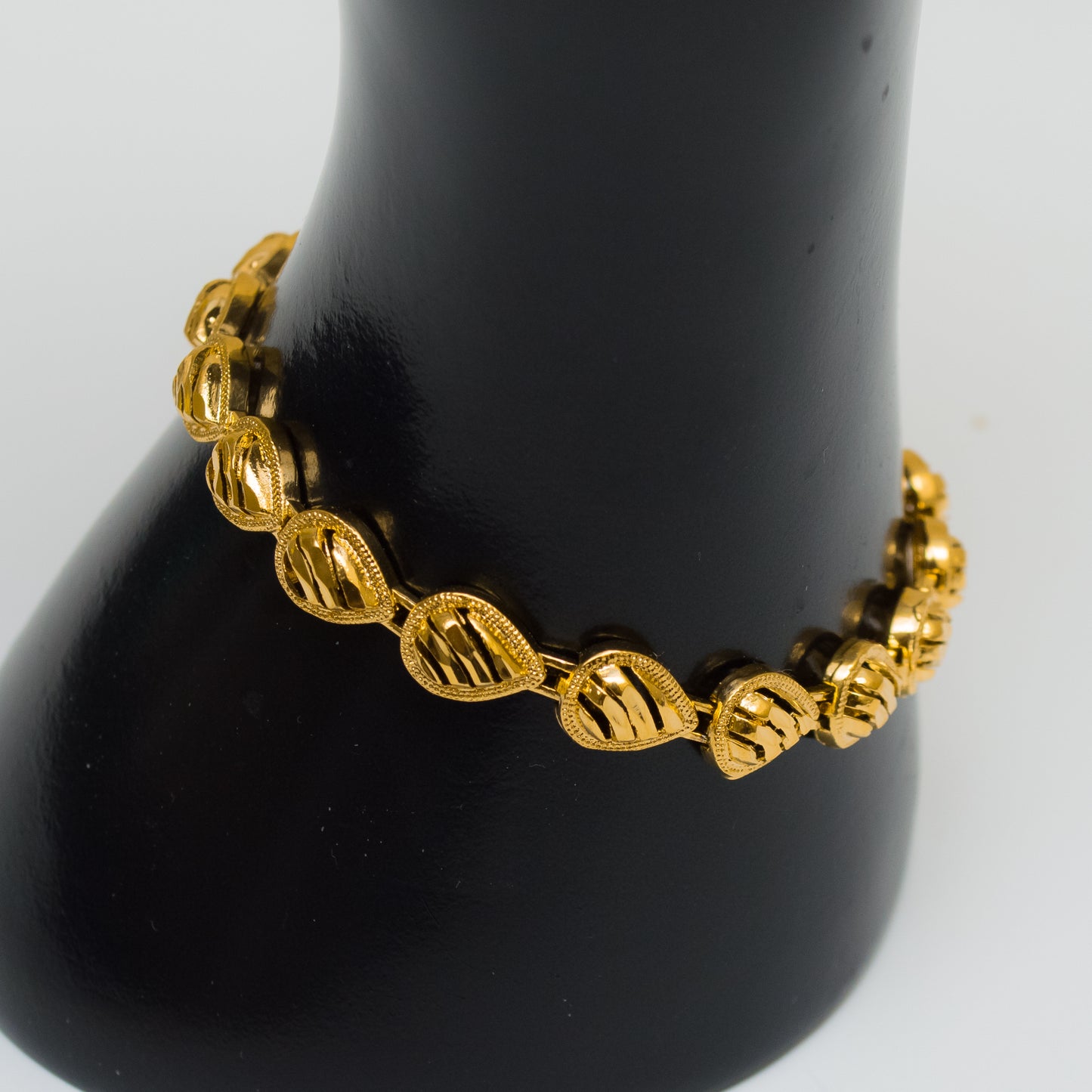 Gold-Plated Water Drop Bracelets