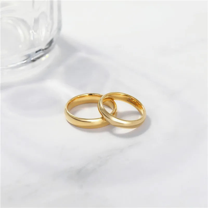 Gold Color Tungsten Ring