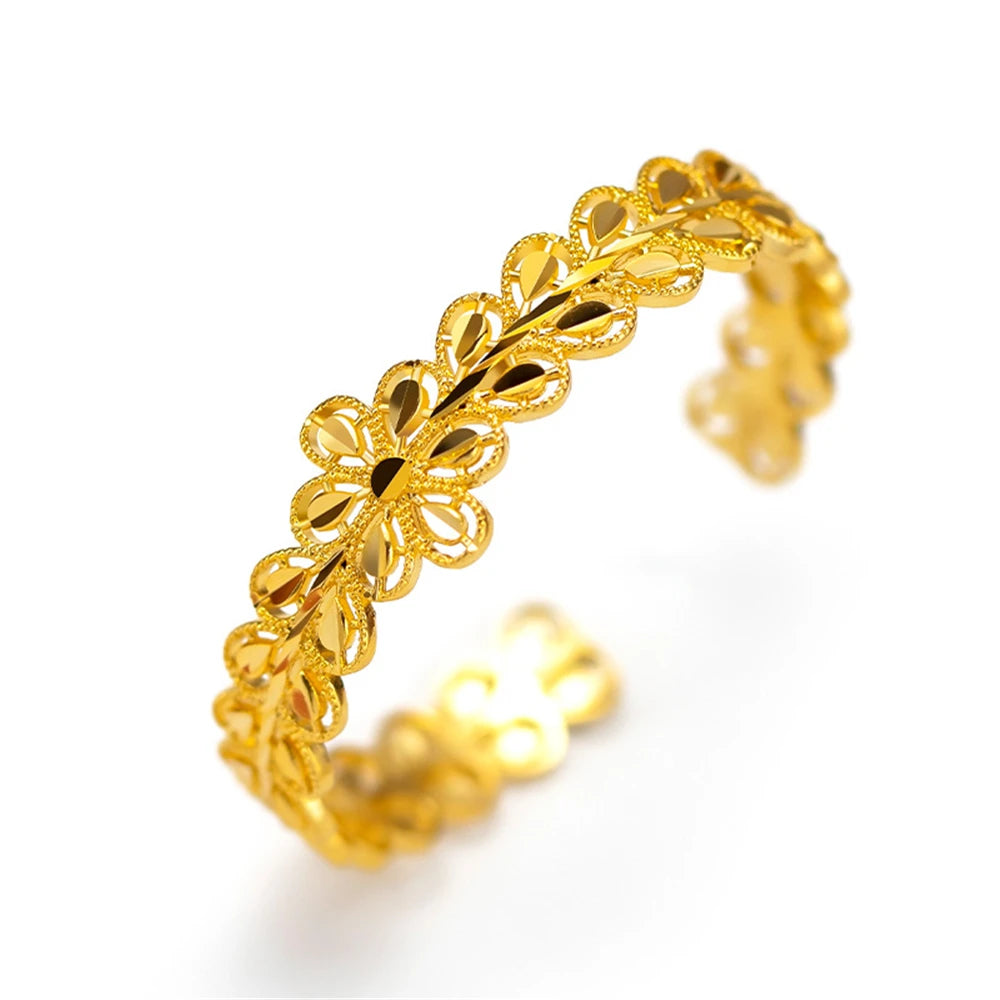 24K Gold Plated Bangles For Women