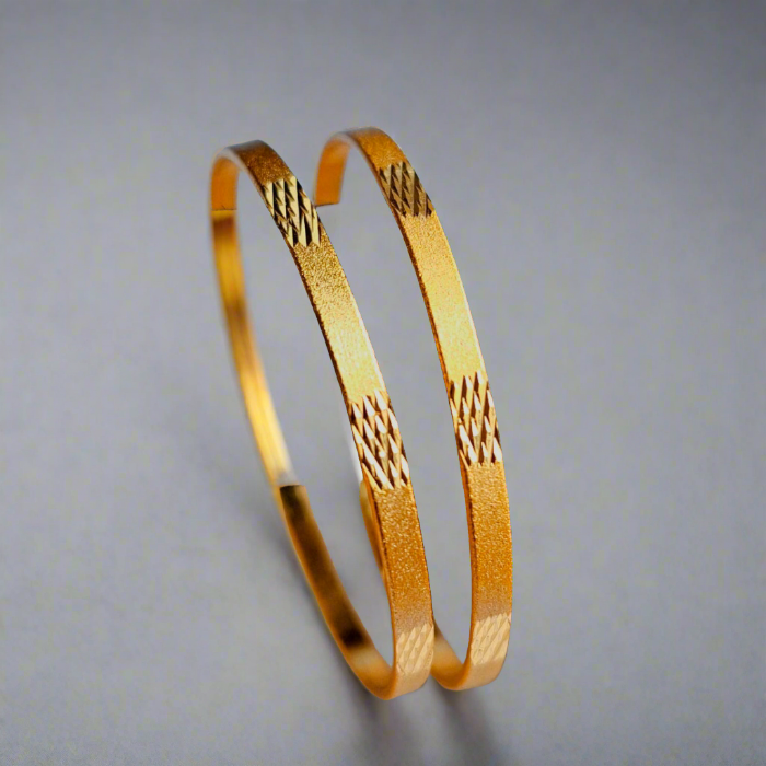 Gold plated kids Bangles