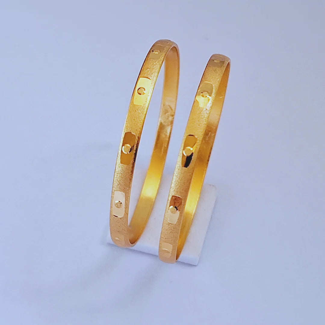Gold plated kids Bangles