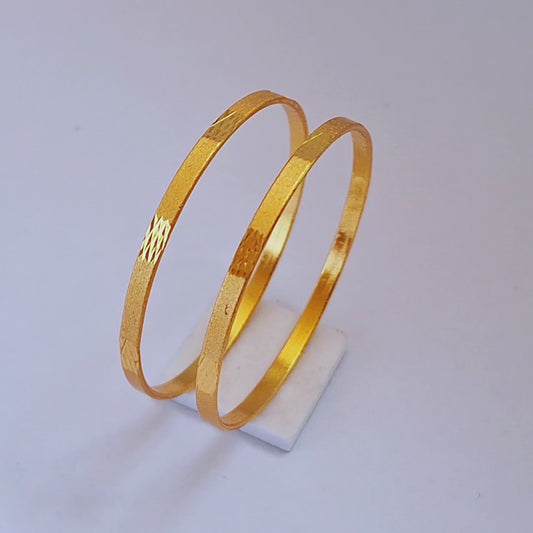 Gold plated kids Bangles