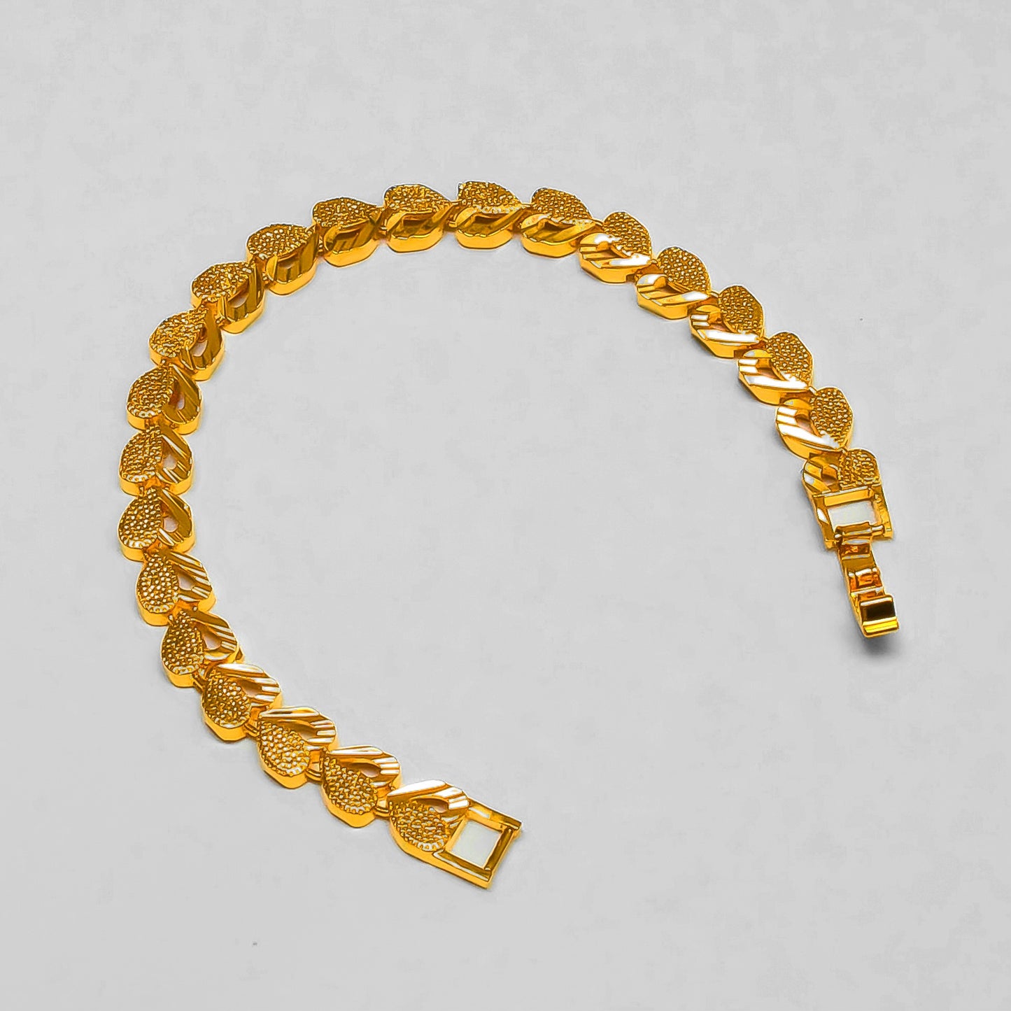 Gold-Plated Heart Bracelets