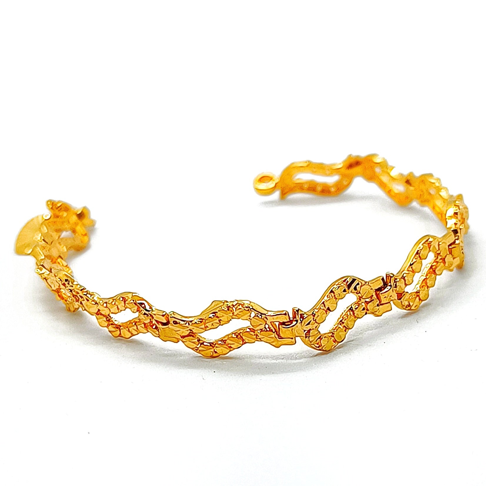 HERCO 24K Gold Wheat Chain Bracelets - HERCO